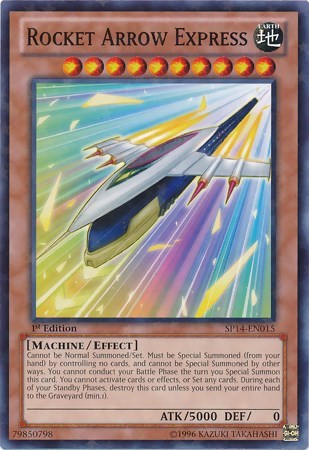 Rocket Arrow Express [SP14-EN015] Starfoil Rare | Exor Games Bridgewater