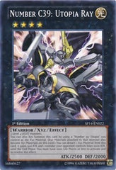 Number C39: Utopia Ray [SP14-EN022] Starfoil Rare | Exor Games Bridgewater
