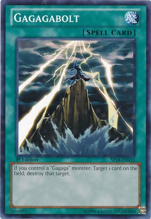 Gagagabolt [SP14-EN033] Starfoil Rare | Exor Games Bridgewater