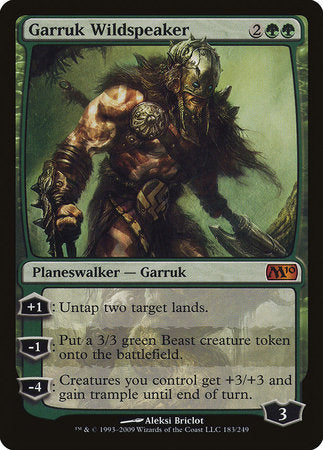 Garruk Wildspeaker [Magic 2010] | Exor Games Bridgewater