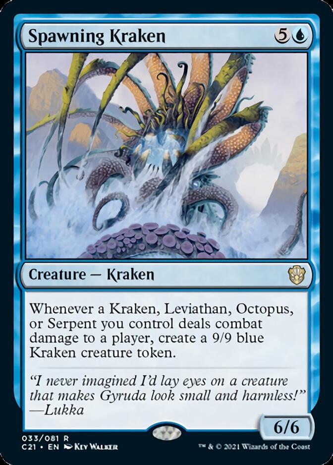 Spawning Kraken [Commander 2021] | Exor Games Bridgewater