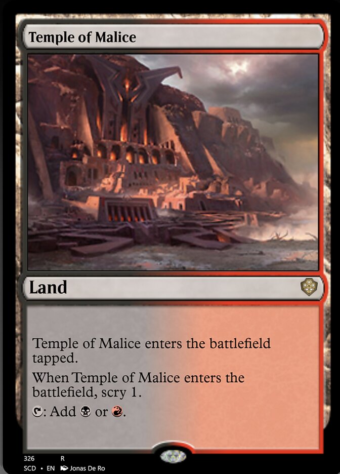 Temple of Malice [Starter Commander Decks] | Exor Games Bridgewater