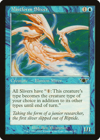 Mistform Sliver [Legions] | Exor Games Bridgewater