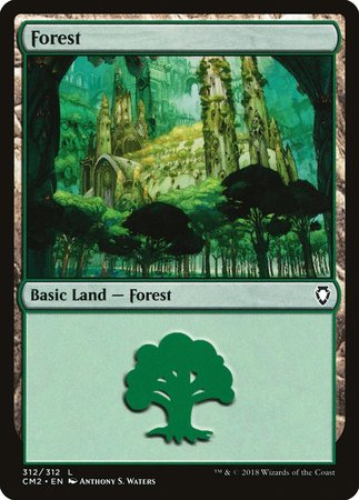 Forest (312) [Commander Anthology Volume II] | Exor Games Bridgewater