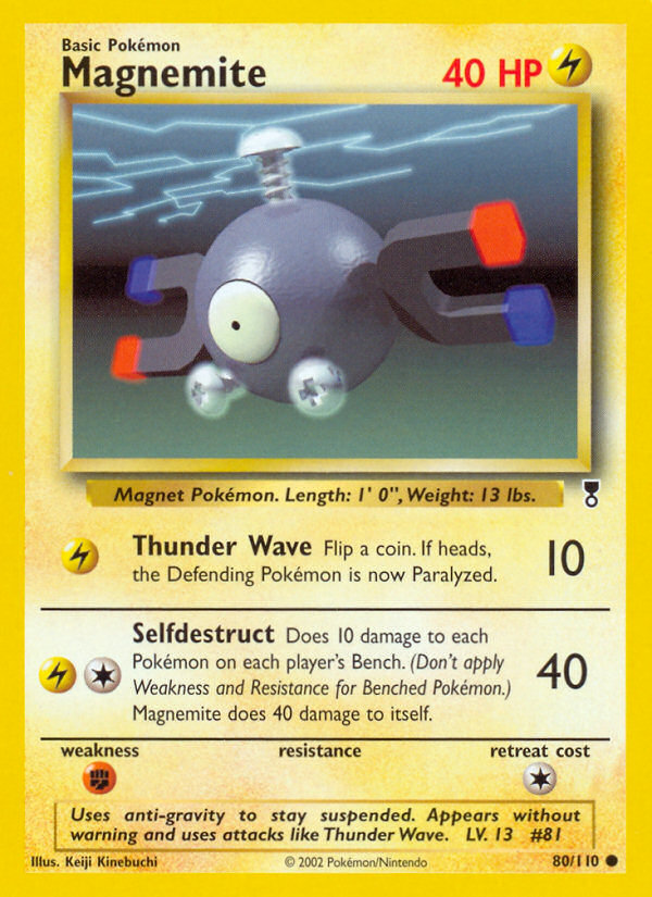 Magnemite (80/110) [Legendary Collection] | Exor Games Bridgewater