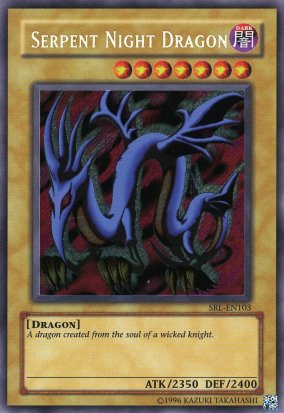 Serpent Night Dragon [SRL-103] Secret Rare | Exor Games Bridgewater