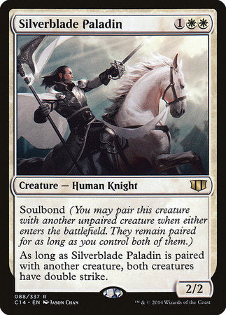 Silverblade Paladin [Commander 2014] | Exor Games Bridgewater