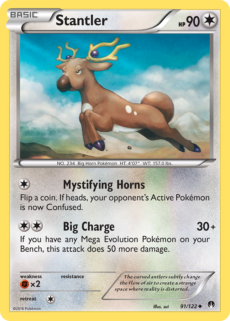 Stantler (91/122) [XY: BREAKpoint] | Exor Games Bridgewater