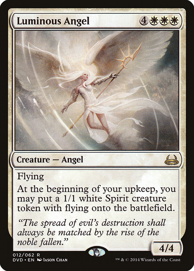 Luminous Angel (Divine vs. Demonic) [Duel Decks Anthology] | Exor Games Bridgewater