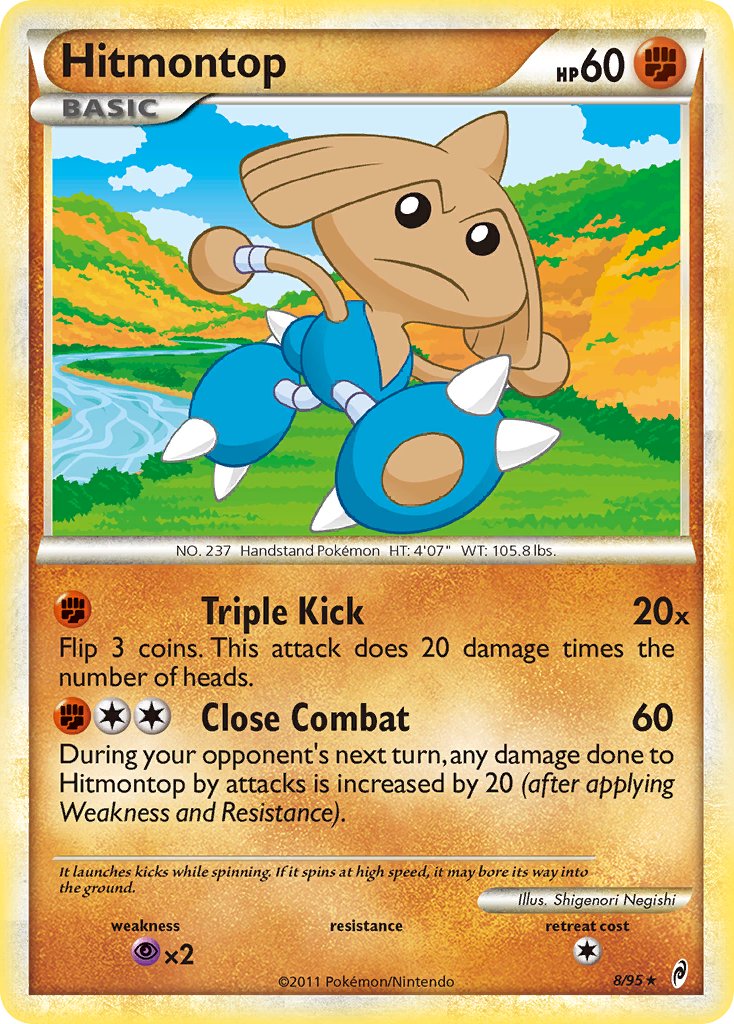 Hitmontop (8/95) (Theme Deck Exclusive) [HeartGold & SoulSilver: Call of Legends] | Exor Games Bridgewater
