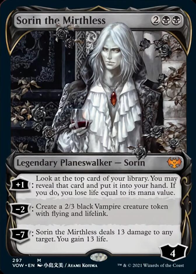 Sorin the Mirthless (Showcase Fang Frame) [Innistrad: Crimson Vow] | Exor Games Bridgewater