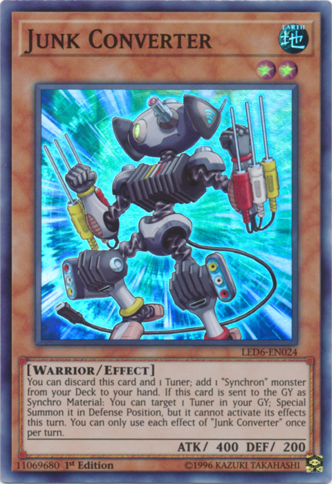 Junk Converter [LED6-EN024] Super Rare | Exor Games Bridgewater