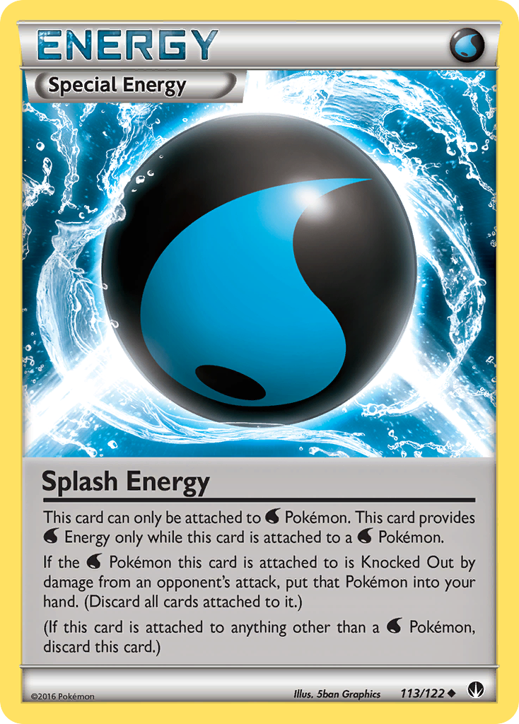 Splash Energy (113/122) [XY: BREAKpoint] | Exor Games Bridgewater