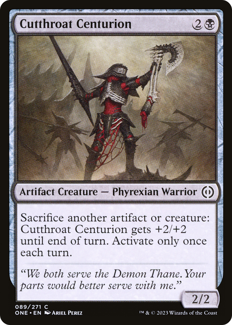 Cutthroat Centurion [Phyrexia: All Will Be One] | Exor Games Bridgewater