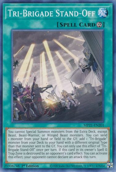 Tri-Brigade Stand-Off [MP21-EN201] Common | Exor Games Bridgewater