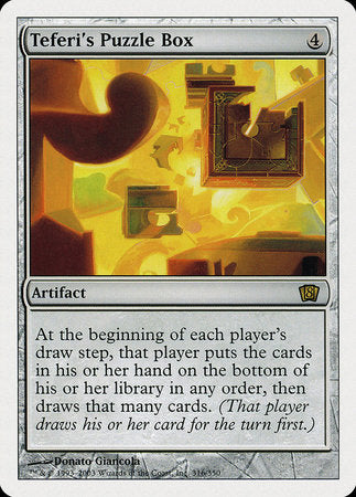 Teferi's Puzzle Box [Eighth Edition] | Exor Games Bridgewater