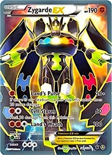 Zygarde EX (54a/124) (Alternate Art Promo) [XY: Fates Collide] | Exor Games Bridgewater