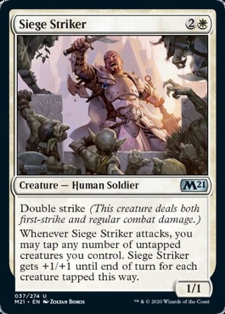 Siege Striker [Core Set 2021] | Exor Games Bridgewater