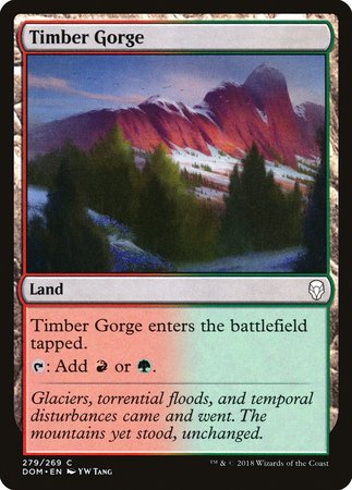 Timber Gorge [Dominaria] | Exor Games Bridgewater