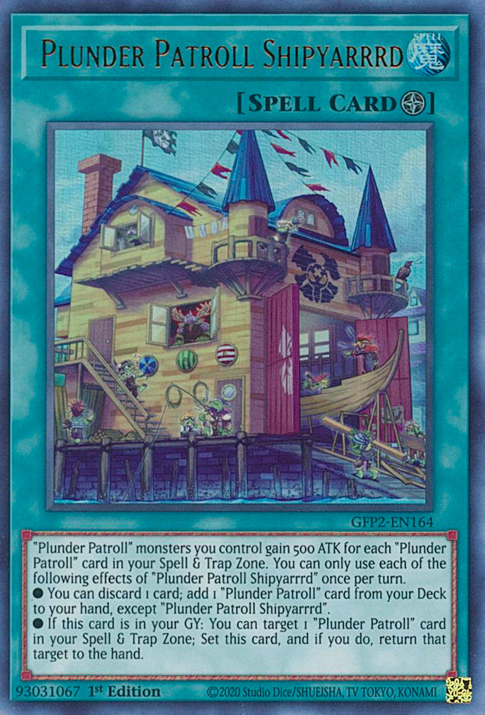 Plunder Patroll Shipyarrrd [GFP2-EN164] Ultra Rare | Exor Games Bridgewater