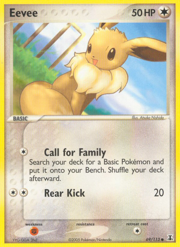 Eevee (69/113) [EX: Delta Species] | Exor Games Bridgewater