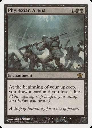 Phyrexian Arena [Eighth Edition] | Exor Games Bridgewater
