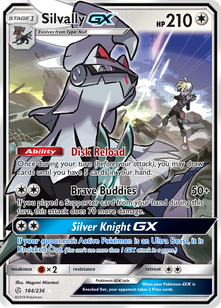 Silvally GX (184/236) [Sun & Moon: Cosmic Eclipse] | Exor Games Bridgewater