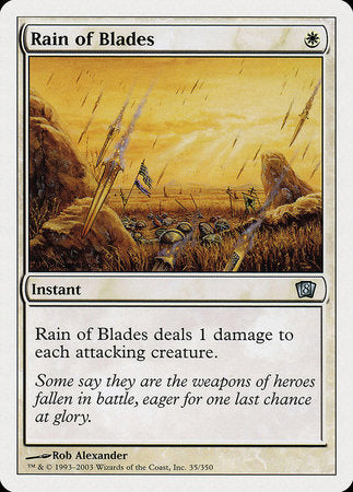 Rain of Blades [Eighth Edition] | Exor Games Bridgewater