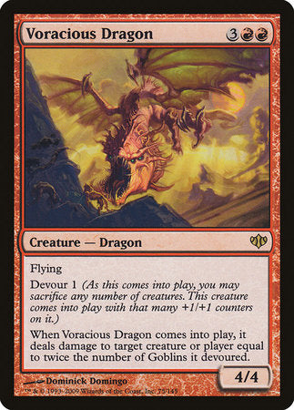 Voracious Dragon [Conflux] | Exor Games Bridgewater