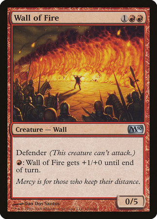 Wall of Fire [Magic 2010] | Exor Games Bridgewater