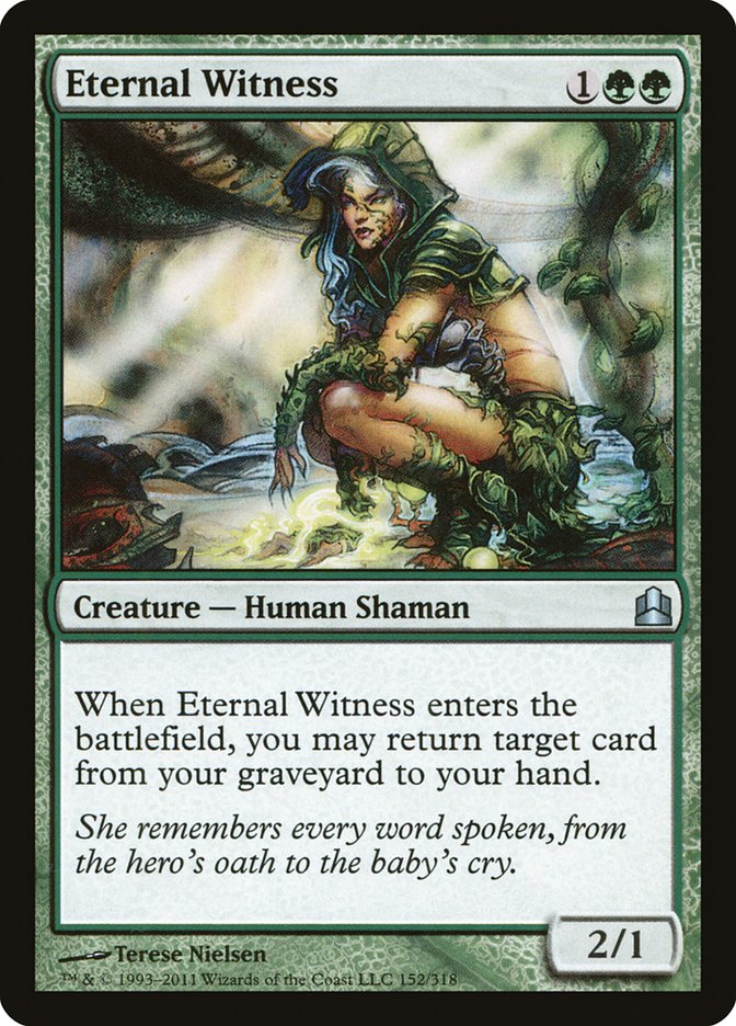 Eternal Witness [Commander 2011] | Exor Games Bridgewater