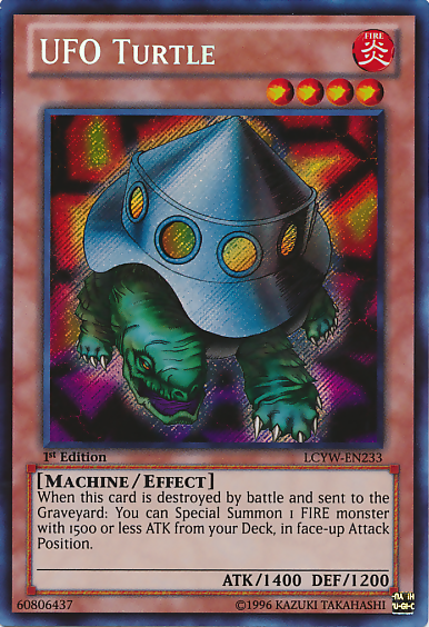 UFO Turtle [LCYW-EN233] Secret Rare | Exor Games Bridgewater