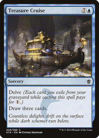 Treasure Cruise [Khans of Tarkir] | Exor Games Bridgewater