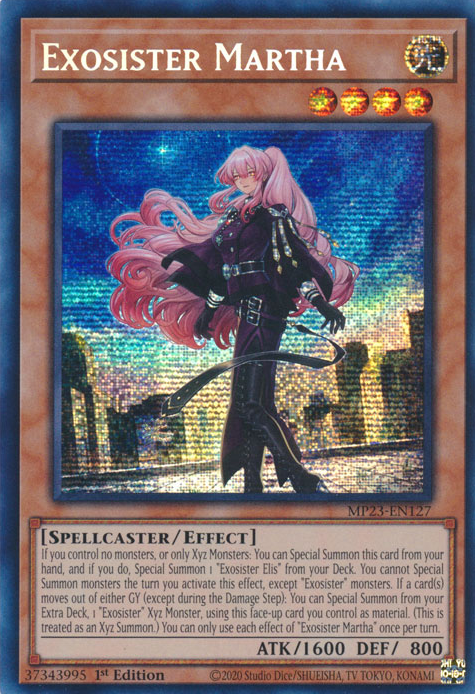 Exosister Martha [MP23-EN127] Prismatic Secret Rare | Exor Games Bridgewater