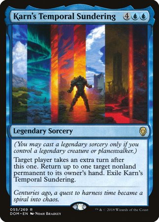 Karn's Temporal Sundering [Dominaria] | Exor Games Bridgewater