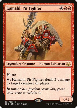 Kamahl, Pit Fighter [Duel Decks: Mind vs. Might] | Exor Games Bridgewater