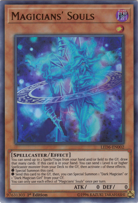 Magicians' Souls [LED6-EN002] Ultra Rare | Exor Games Bridgewater