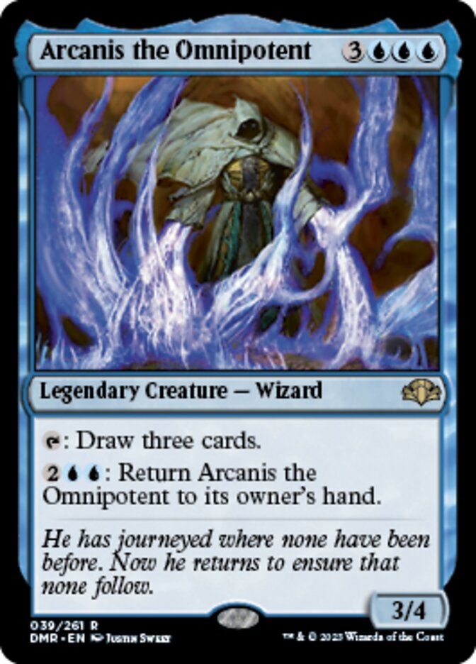 Arcanis the Omnipotent [Dominaria Remastered] | Exor Games Bridgewater