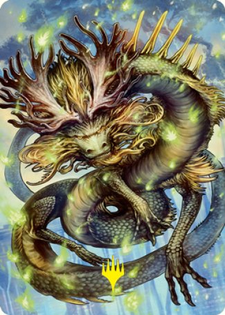 Kura, the Boundless Sky Art Card (Gold-Stamped Signature) [Kamigawa: Neon Dynasty Art Series] | Exor Games Bridgewater