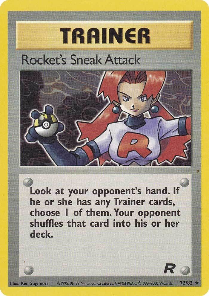 Rocket's Sneak Attack (72/82) [Team Rocket Unlimited] | Exor Games Bridgewater