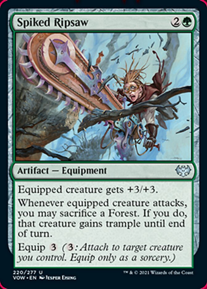 Spiked Ripsaw [Innistrad: Crimson Vow] | Exor Games Bridgewater