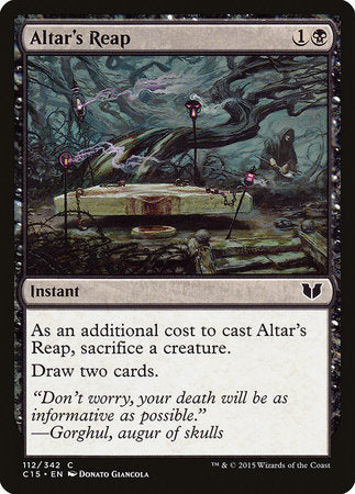 Altar's Reap [Commander 2015] | Exor Games Bridgewater