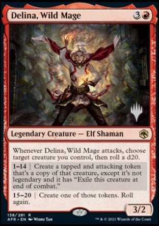 Delina, Wild Mage (Promo Pack) [Dungeons & Dragons: Adventures in the Forgotten Realms Promos] | Exor Games Bridgewater