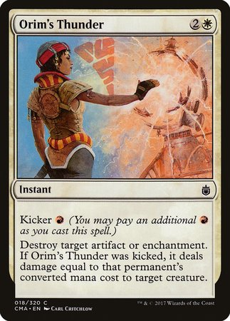 Orim's Thunder [Commander Anthology] | Exor Games Bridgewater