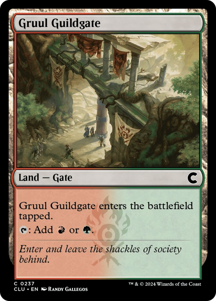 Gruul Guildgate [Ravnica: Clue Edition] | Exor Games Bridgewater