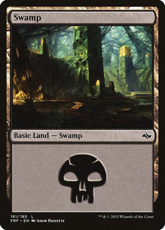 Swamp (181) [Fate Reforged] | Exor Games Bridgewater