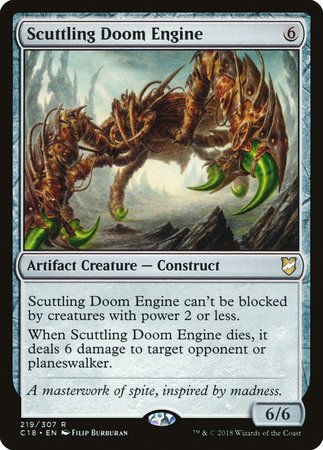 Scuttling Doom Engine [Commander 2018] | Exor Games Bridgewater