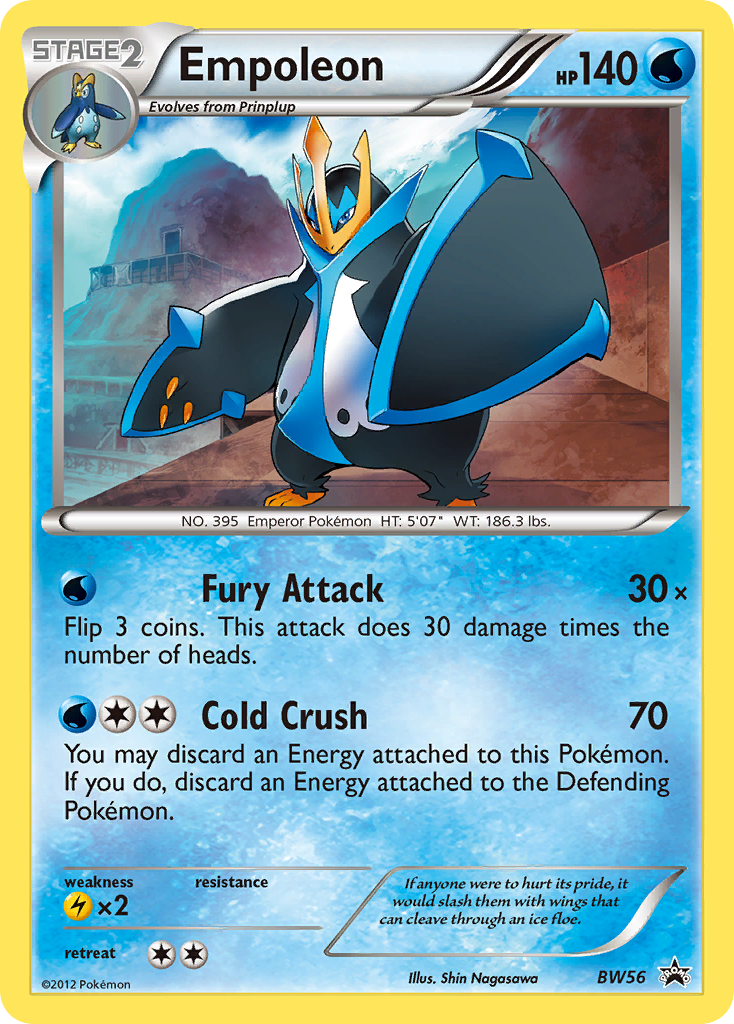 Empoleon (BW56) [Black & White: Black Star Promos] | Exor Games Bridgewater