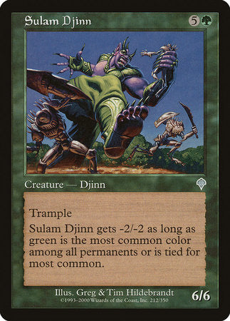 Sulam Djinn [Invasion] | Exor Games Bridgewater