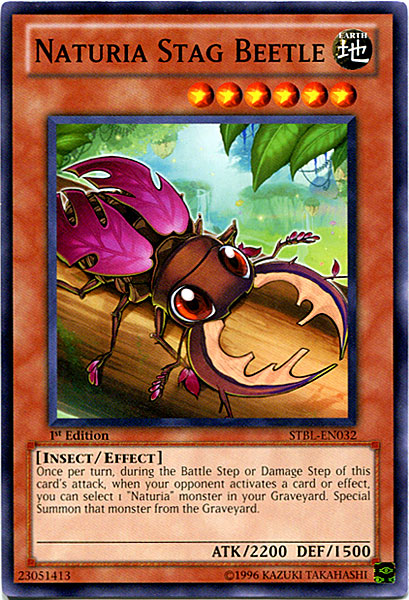 Naturia Stag Beetle [STBL-EN032] Common | Exor Games Bridgewater